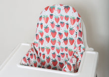 Load image into Gallery viewer, IKEA Antilop Highchair Strawberry Heart Cushion Cover
