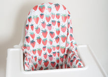 Load image into Gallery viewer, IKEA Antilop Highchair Strawberry Heart Cushion Cover
