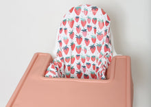 Load image into Gallery viewer, IKEA Antilop Highchair Strawberry Heart Cushion Cover
