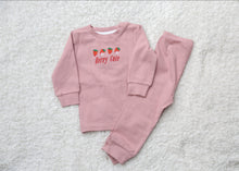 Load image into Gallery viewer, Personalised Berry Cute Strawberry Romper and Lounge Set
